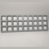 Braille bingo card for 90-ball bingo