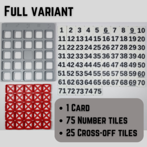 Bingo card bundle (full)